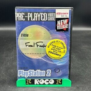 Final Fantasy X 10 PS2 (PlayStation 2, SLUS-20312 Squaresoft) No Manual